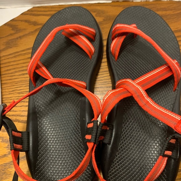 Vibrant Red Chaco Z/2 Unaweep mens Sandals size 13 sports hiking trails running - Picture 13 of 13